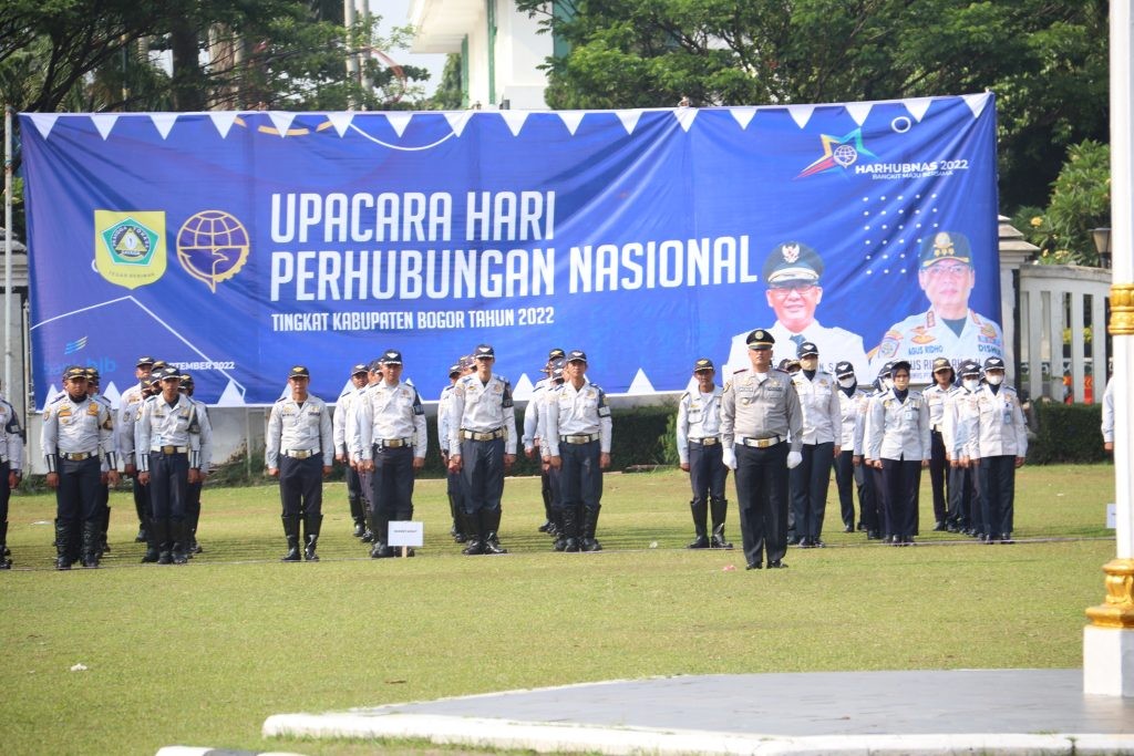 Upacara Peringatan Harhubnas 2022 dan Dishub Fest, Kabupaten Bogor Menuju Transportasi Ramah Lingkungan