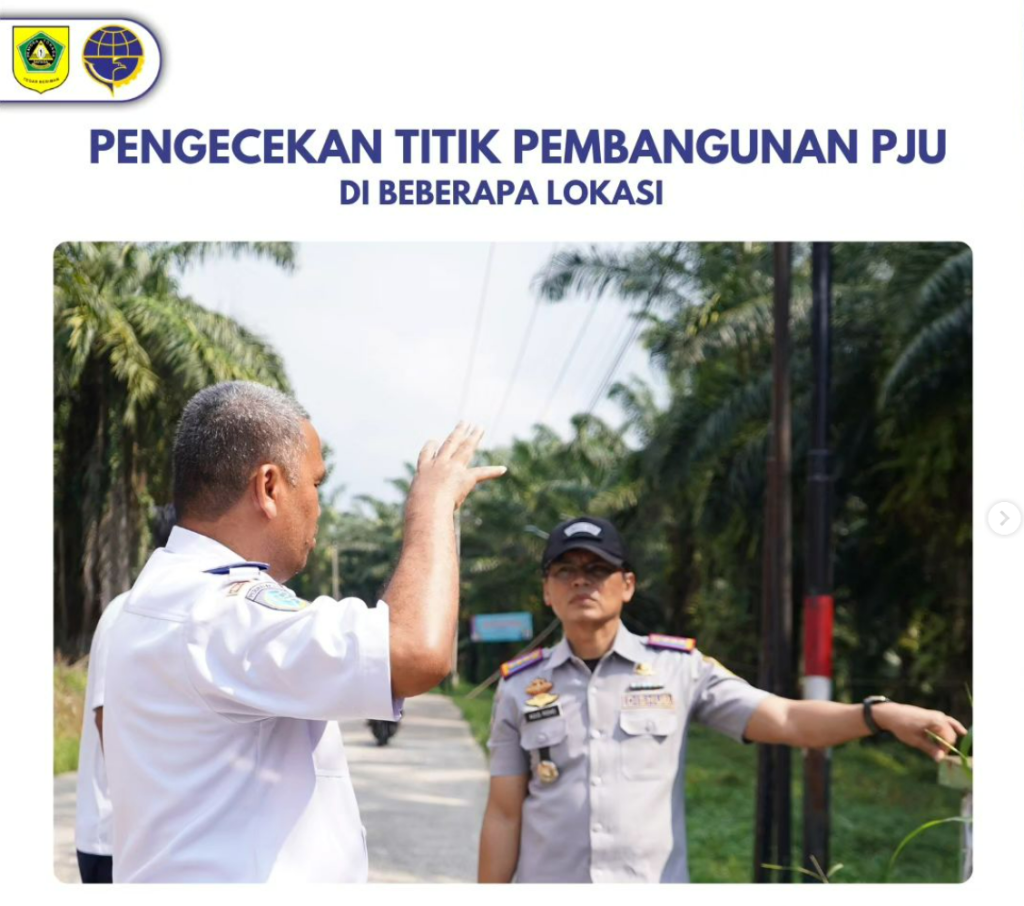 Pengecekan Titik Pembangunan PJU di Beberapa Lokasi